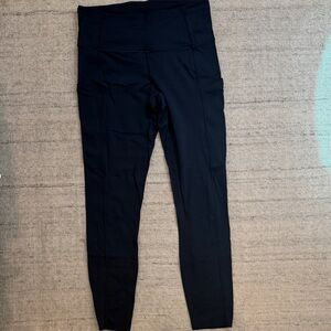 lululemon athletica Black High-Rise Leggings with Side Pockets Fast and free 28”
